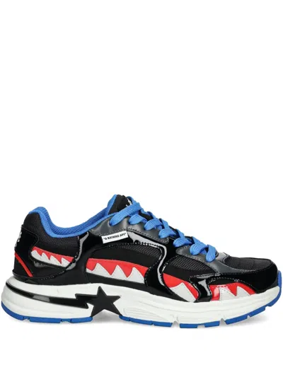 A Bathing Ape Star Shark-tooth Sneakers