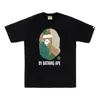 A Bathing Ape Logo-print T-shirt In Black