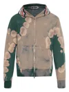 A Bathing Ape Tie-dye Pattern Hoodie In Black