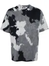A Bathing Ape Tie Dye T-shirt In Black