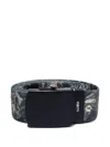 A Bathing Ape Tree Edge Camo Gi Belt In Blue