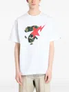A Bathing Ape Trial Camo-star T-shirt In White