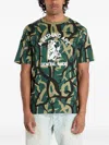 A Bathing Ape Trial Camo T-shirt In Green