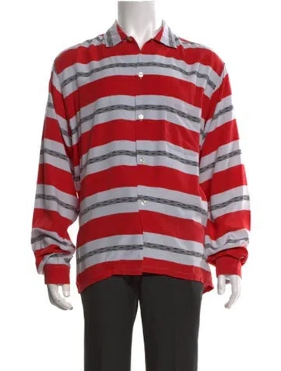 Pre-owned A Bathing Ape Vintage 1990's Shirt In Red