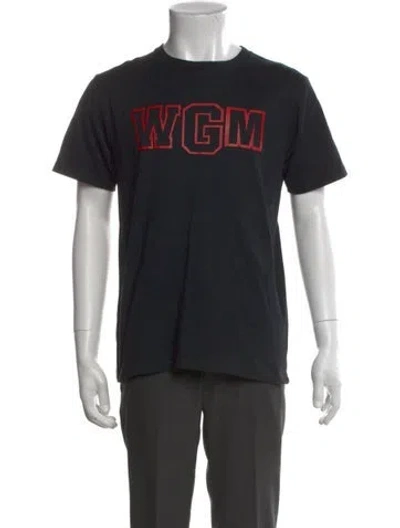 Pre-owned A Bathing Ape Wgm Graphic Print T-shirt In Black