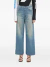 A Bathing Ape Wide-leg Jeans In Blue