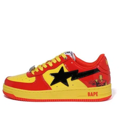 A Bathing Ape (wmns)  X Marvel Bape Sta 'red Yellow Black'