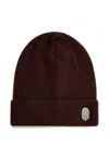 A Bathing Ape Wool-blend Beanie Hat In Burgundy