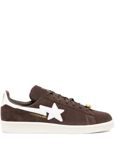 A Bathing Ape X Adidas Stan Smith Trainers In Brown