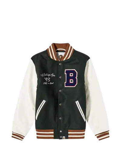 A Bathing Ape X End. Bowling Pins Bomber Jacket In Transparent