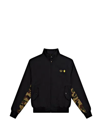 A Bathing Ape X Fred Perry Harrington Jacket In Multi