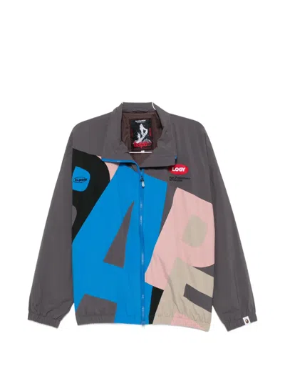 A Bathing Ape X Kazuki Kuraishi. Long-sleeves Jacket In Gray