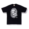 A Bathing Ape X Marvel Ape Head T-shirt 'black Comics'
