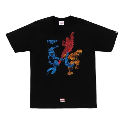 A Bathing Ape X Marvel The Fantastic 4 T-shirt 'black'