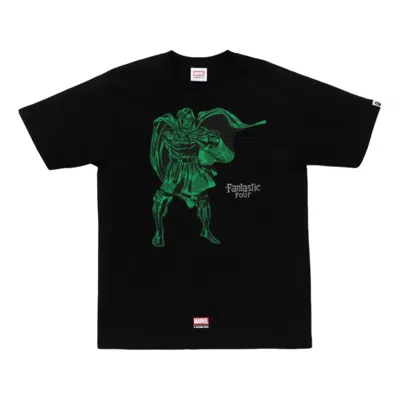 A Bathing Ape X Marvel The Fantastic 4 T-shirt 'dr.doom - Black'