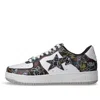 A Bathing Ape X Medicom Toy Bape Sta 'black White' In Multi