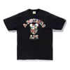 A Bathing Ape X Medicom Toy Camo College Tee 'black'