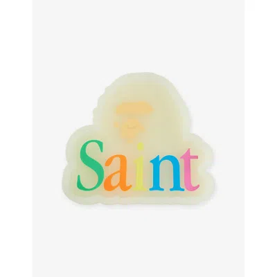 A Bathing Ape Green Bape X Saint Mxxxxxx Glow-in-the-dark Silicone Tray In Multi