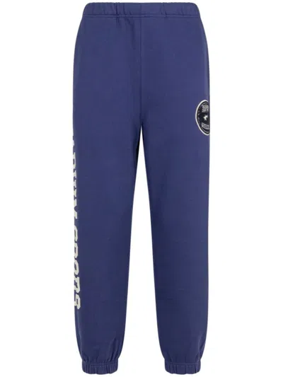 A Bathing Ape X Stadium Goods® "varsity Blue" Track Pants