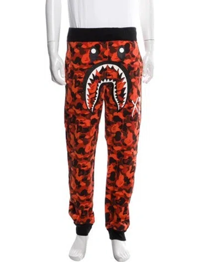 Pre-owned A Bathing Ape X The Weeknd 'xo' Joggers In Orange