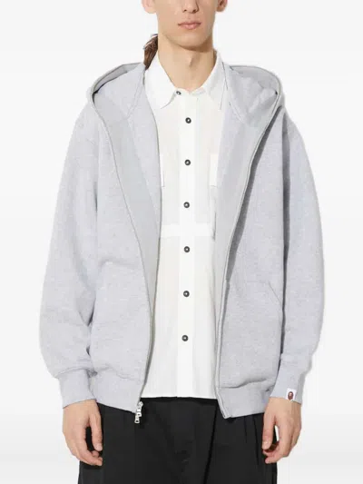 A Bathing Ape Zip-up Hoodie In Brown