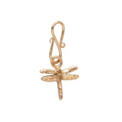 A Beautiful Story Dragonfly Small Charm Gold Plated