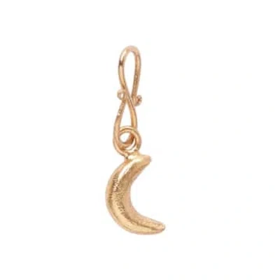 A Beautiful Story Moon Small Charm Gold Plated