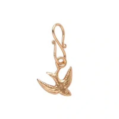 A Beautiful Story Swallow Small Charm Gold Plated