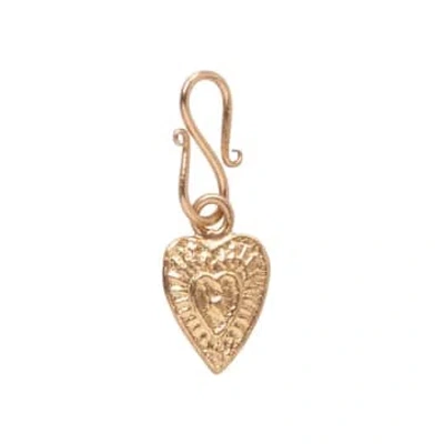 A Beautiful Story Vintage Heart Small Charm Gold Plated