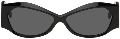 A Better Feeling Black Alka Sunglasses In Black + Black