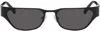 A Better Feeling Black Echino Sunglasses In Steel/black