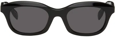 A Better Feeling Black Lumen Sunglasses In Black/black