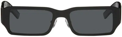 A Better Feeling Black Pollux Sunglasses In Black + Black