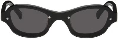 A Better Feeling Black Skye Sunglasses In Black/black