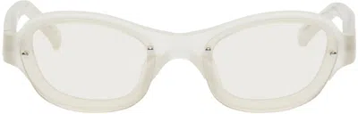 A Better Feeling Gray Skye Sunglasses In White