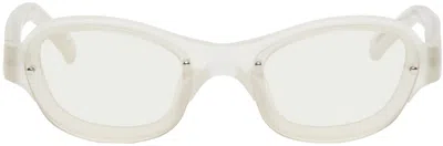 A Better Feeling Gray Skye Sunglasses In White