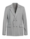 A Better Mistake Man Blazer Grey Size 6 Virgin Wool In Grey