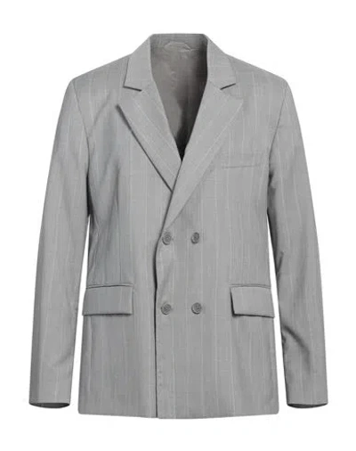 A Better Mistake Man Blazer Grey Size 6 Virgin Wool