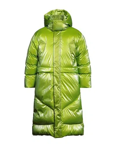 A Better Mistake Man Puffer Acid Green Size 3 Polyester, Polyurethane