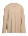 A Better Mistake In Flux Long Sleeve T-shirt In Beige