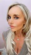 A Blonde And Her Bag Mrs. Parker Demi Fine Necklace In Larimar In Blue