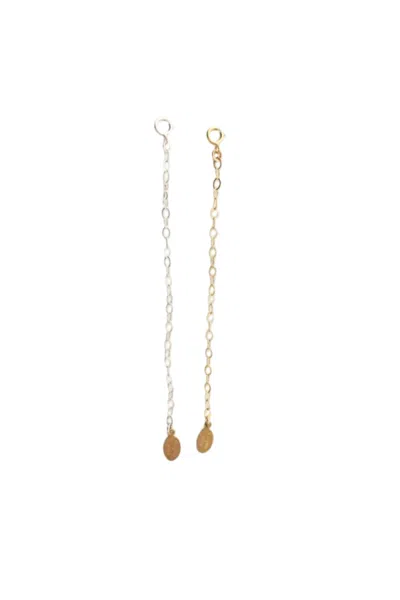 A Blonde And Her Bag Necklace Extender 3" In Black