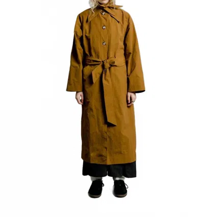 A Bronze Age Cory Trench Coat In Multi
