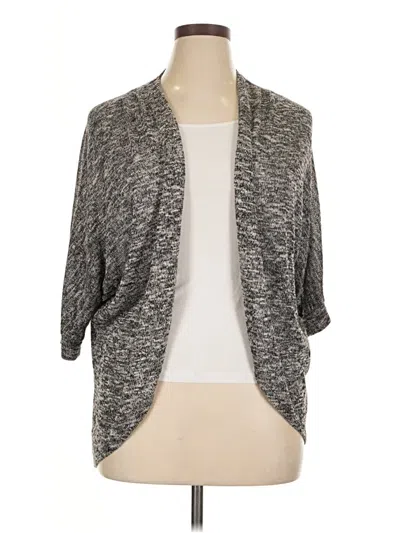 Pre-owned A. Byer Cardigan Sweater In Gray