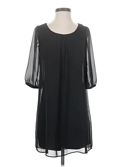 Pre-owned A. Byer Casual Dress In Black