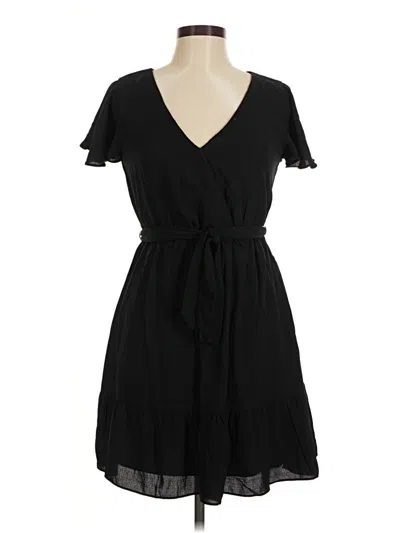 Pre-owned A. Byer Casual Dress In Black