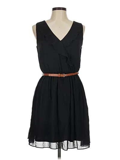 Pre-owned A. Byer Casual Dress In Black