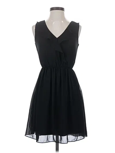 Pre-owned A. Byer Casual Dress In Black