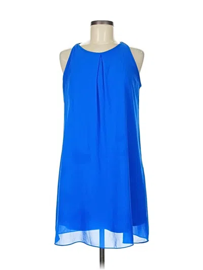 Pre-owned A. Byer Casual Dress In Blue