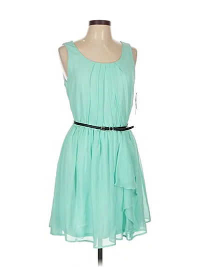 Pre-owned A. Byer Casual Dress In Blue